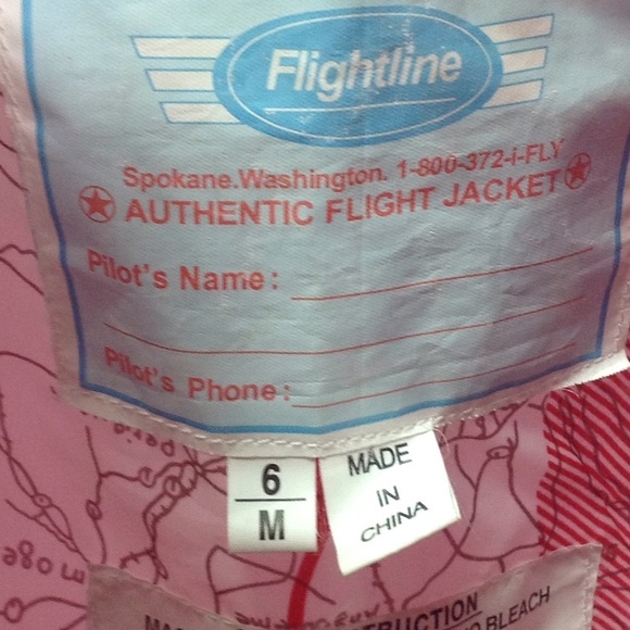 Super cute flightline bomber jacket - Picture 5 of 8